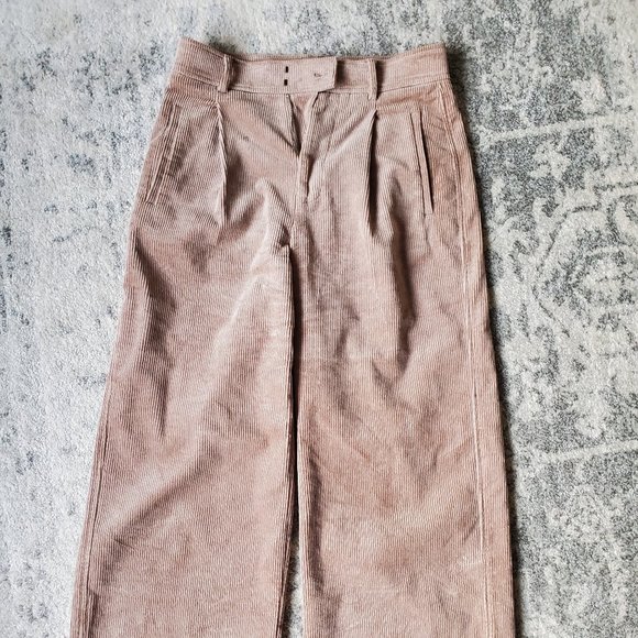 Everlane Way High Drape Corduroy sz4 - Picture 4 of 6